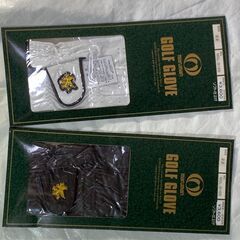 ゴルフグローブ　マルマン製　MGL-9169 Size22　白と...
