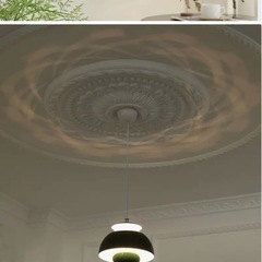 ペンダントライトと人感センサーLEDライトの画像