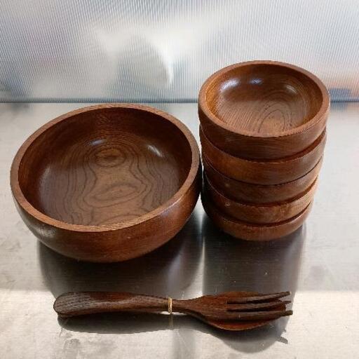 0419-202 木製食器セット (ジモスポ船橋) 船橋の生活雑貨の中古