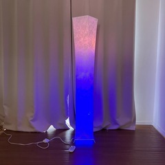 値下げ　間接照明　レインボー色