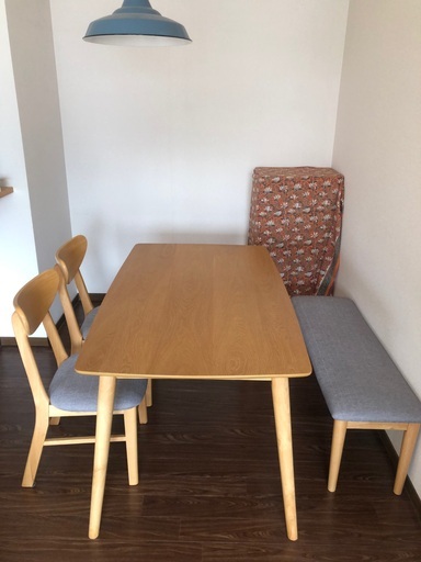 【最終お値下げ】ダイニングテーブルセット 4点セット