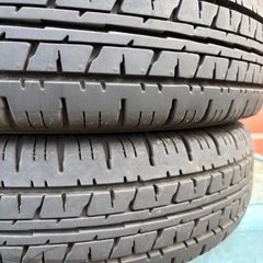タイヤ、145R12、6PR、バリ溝、商談中。決まりました。の画像