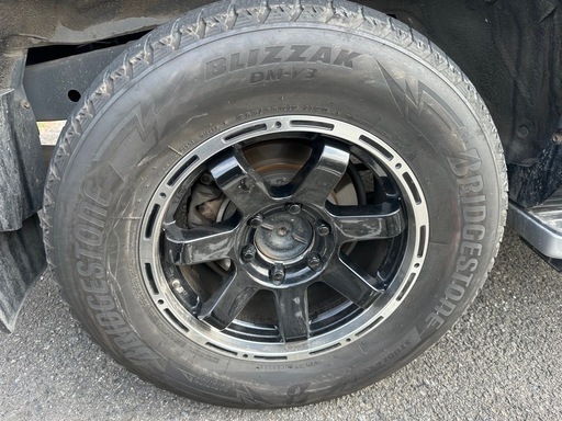 プラド　17インチ　ホイール　スタッドレス