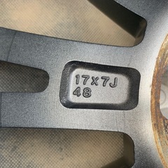 トヨタZN6 86 スバル BRZ 前期 純正 アルミホイール 1本 17インチの画像
