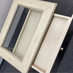 センターテーブル コレクションテーブル 引出し付きの画像