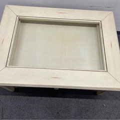 センターテーブル コレクションテーブル 引出し付きの画像