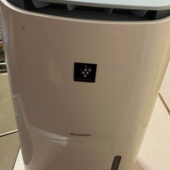 お話中　シャープ　　除湿機