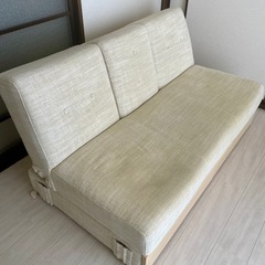★受け渡し者決定★ソファーベッド   収納付き