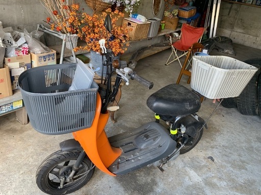 不動車鍵有りスズキチョイノリ原付バイク50cc 車体本体