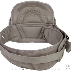 「美品」DaG1PLUS ダッグワンプラス ベージュ A900 だっこひも ヒップシートの画像