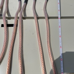 純銅ロープ約長さ110cmぐらい(6本まとめ)の画像