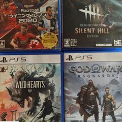 PlayStation5＋ソフト4本の画像