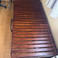 折りたたみベッド　シングル　すのこベッド