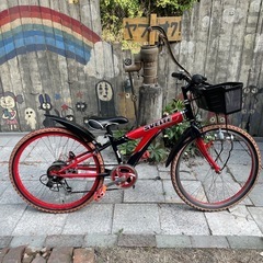 【5163】子供車　24インチ　8,300円（防犯・税込）