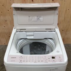 4/19受渡済）YJT10561【HITACHI/日立 8.0㎏洗濯機】美品 2022年製