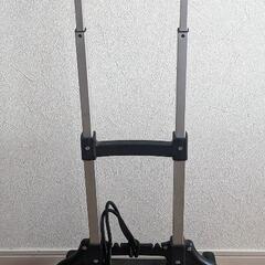 【取引中】大径タイヤ キャリーカート 折りたたみ 軽量