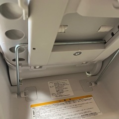 購入1年未満　カトージ スイングハイローラック　ピッコロ/ドットグレーの画像