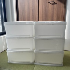 美品】無印良品壁に付けられる家具箱マス2つセット (SSK) 天満町