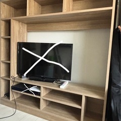 【美品】テレビ台(収納つき/即お譲り可)