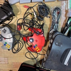 Nintendo 64本体コントローラー2個カセット5本セット