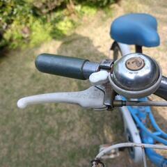 女の子　　子供用の自転車の画像