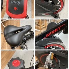 S108 ⭐ SPORT スピンバイク エアロバイク フィットネスバイク 最軽量級 5kgホイール USED 動作確認済の画像