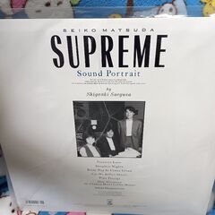 (中古LPレコード)SUPREME‐三枝成章、松田聖子の画像