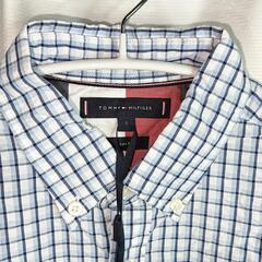 【新品未使用】TOMMY HILFIGER 半袖シャツ Sサイズ チェック柄の画像