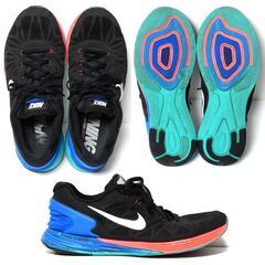 NIKE ランニングシューズ LUNARGLIDE 6 27.0cm ナイキ ルナグライド 6 654433-002の画像
