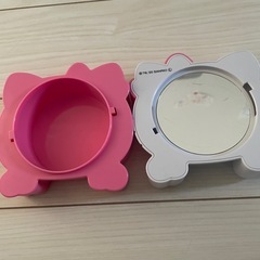 ハローキティ　おもちゃ　小物入れ　鏡付きの画像