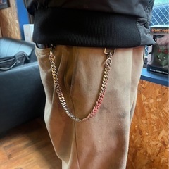 TENDERLOIN ウォレットチェーン シルバー 925コードバン (02 TENDERLOIN ウォレットチェーン シルバー 925コードバン (02