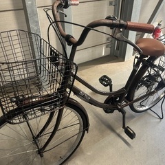 【中古自転車】26インチ シティサイクル（dix huit）ブラ...