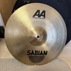 TAMAシンバルケース18インチ、SABIANクラッシュシンバル2枚の画像