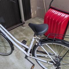 27インチ 自転車 ホワイト