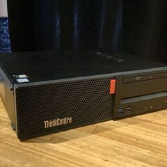 複数台あり！2018年発売モデル【一宮でWindows11搭載！デスクトップPC　ヘキサコアCPU Lenovo】一宮市のパソコン屋 Mr.Carnival（ミスカニ）です！PC修理・販売店【PayPay&各種クレジット使えます！】受け渡しは店舗にて(^^)/【デスクトップパソコン Core i5-8400/DDR4-RAM１６GB/新品NVMe M.2 SSD256GB＋HDD500GB】の画像