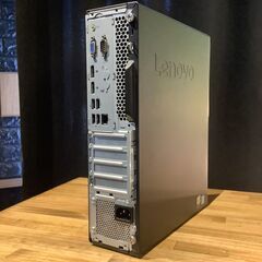 複数台あり！2018年発売モデル【一宮でWindows11搭載！デスクトップPC　ヘキサコアCPU Lenovo】一宮市のパソコン屋 Mr.Carnival（ミスカニ）です！PC修理・販売店【PayPay&各種クレジット使えます！】受け渡しは店舗にて(^^)/【デスクトップパソコン Core i5-8400/DDR4-RAM１６GB/新品NVMe M.2 SSD256GB＋HDD500GB】の画像