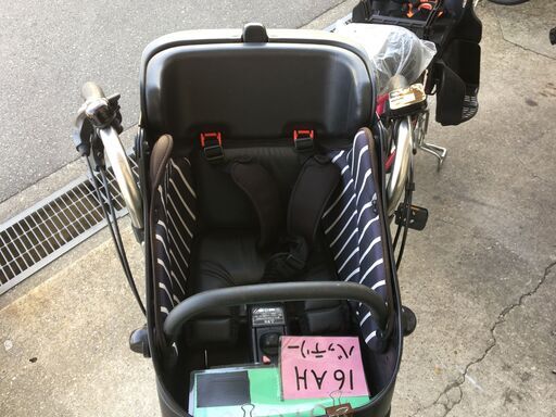 地域限定送料無料パナソニックギュットミニ三人乗り16AH子供乗せ