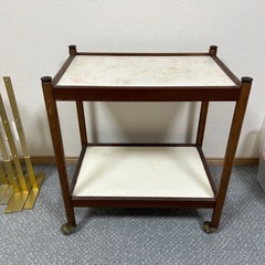 無料　木製ワゴン
