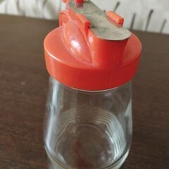 たれないハチミツ入れ　ガラス瓶　リユース品の画像