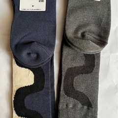〈新品・未使用〉マリメッコ×ユニクロの靴下セットの画像
