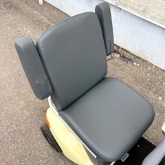 札幌市内配送可 美品 23年製 SUZUKI スズキ セニアカー 電動カート ET4DA ペールイエロー ステッキホルダー付きの画像
