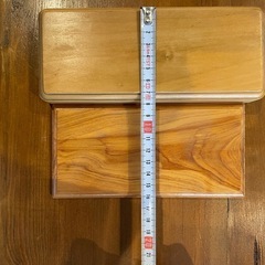 無垢材 木材 花台　2個セットの画像