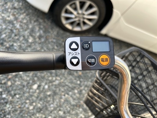 電動アシスト自転車 チャイルドシート付き 青　Panasonic
