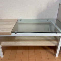 ローテーブル　ガラステーブル
