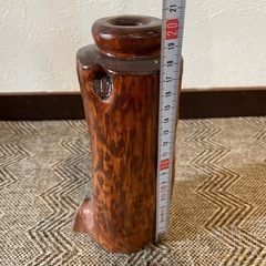 木製 一輪挿し 約20cmの画像
