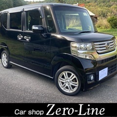 N BOX カスタム 車検9年4月 左側電動 ナビ Bカメラ E...