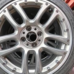 フィァット500  希少アルミ　タイヤ　セット
