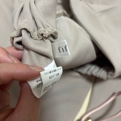 ベージュワイドパンツ　fifthの画像