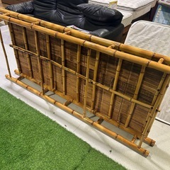 5789【美品】梅里竹芸 竹製 シングルベッド 健康ベッド 竹家具 5789【美品】梅里竹芸 竹製 シングルベッド 健康ベッド 竹家具