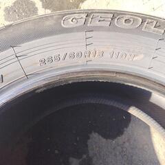 １６５／６０Ｒ１８　新車外し